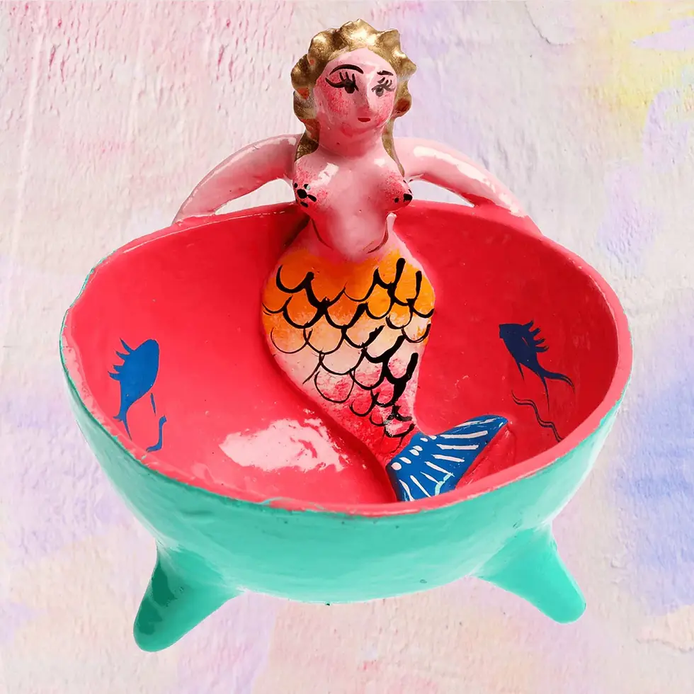 Miniatura: Ciotola in Cocco Sirena