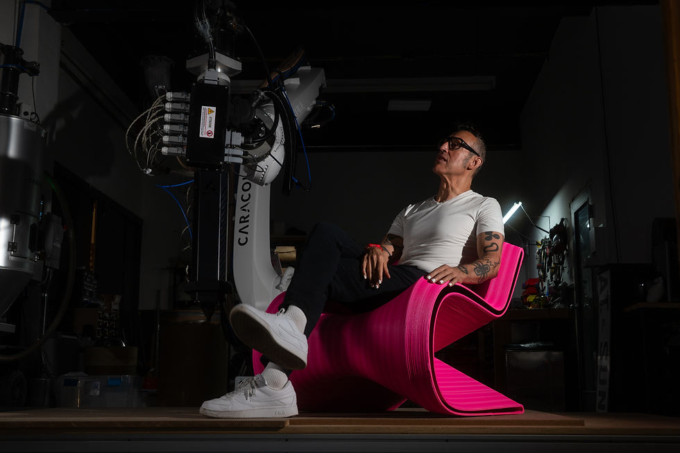 Karim Rashid for Decibel