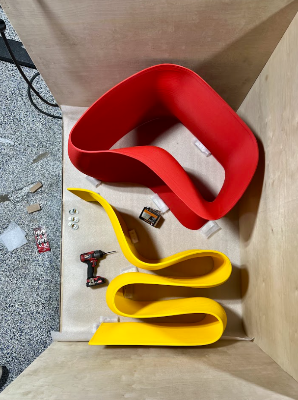 Packing Chairs into Crates