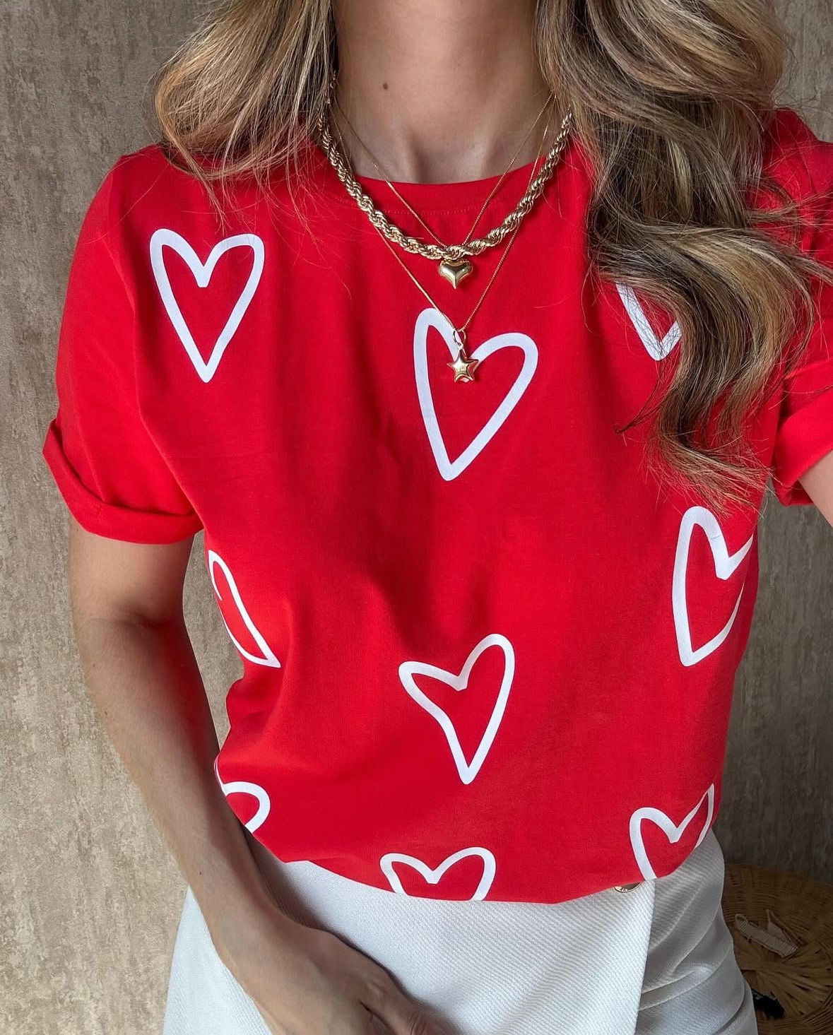 Preciosa Polera estampada “Amor Puro”!!! 