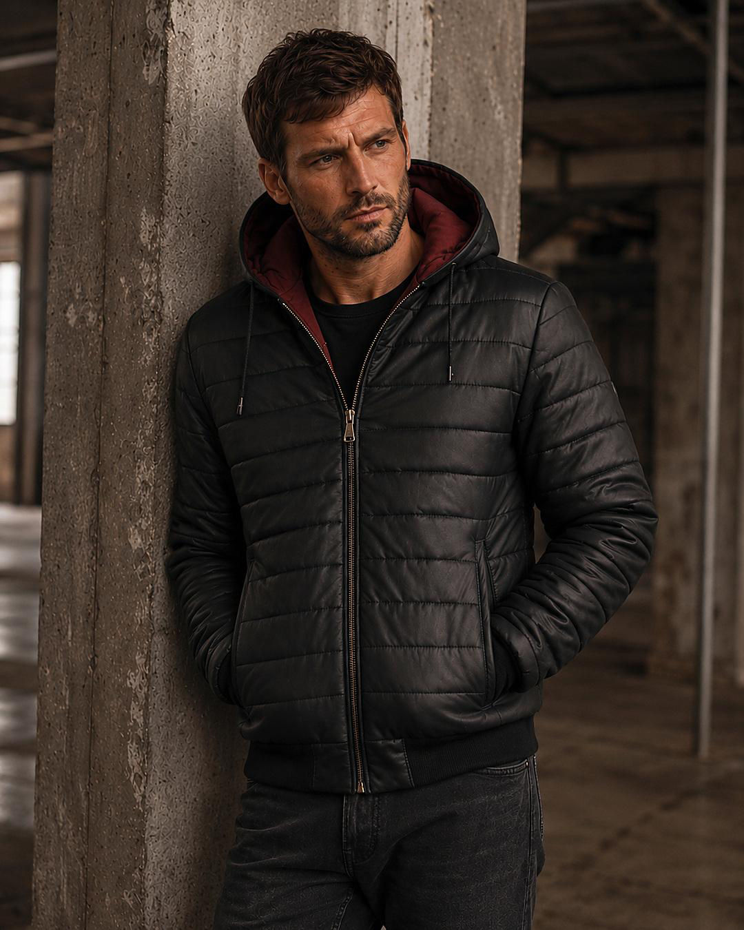 Espectacular chaqueta de Cuero de Cordero “Estambul”!!!