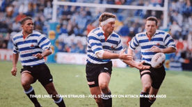 Three rugby players