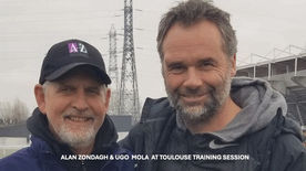 Two rugby coaches