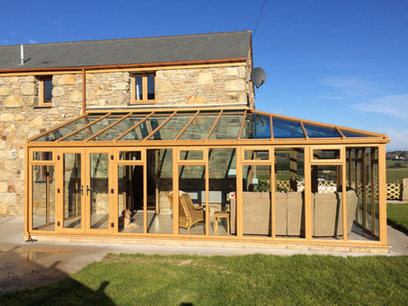 uPVC conservatory extension transformation