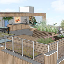 Feriefølelse på taket