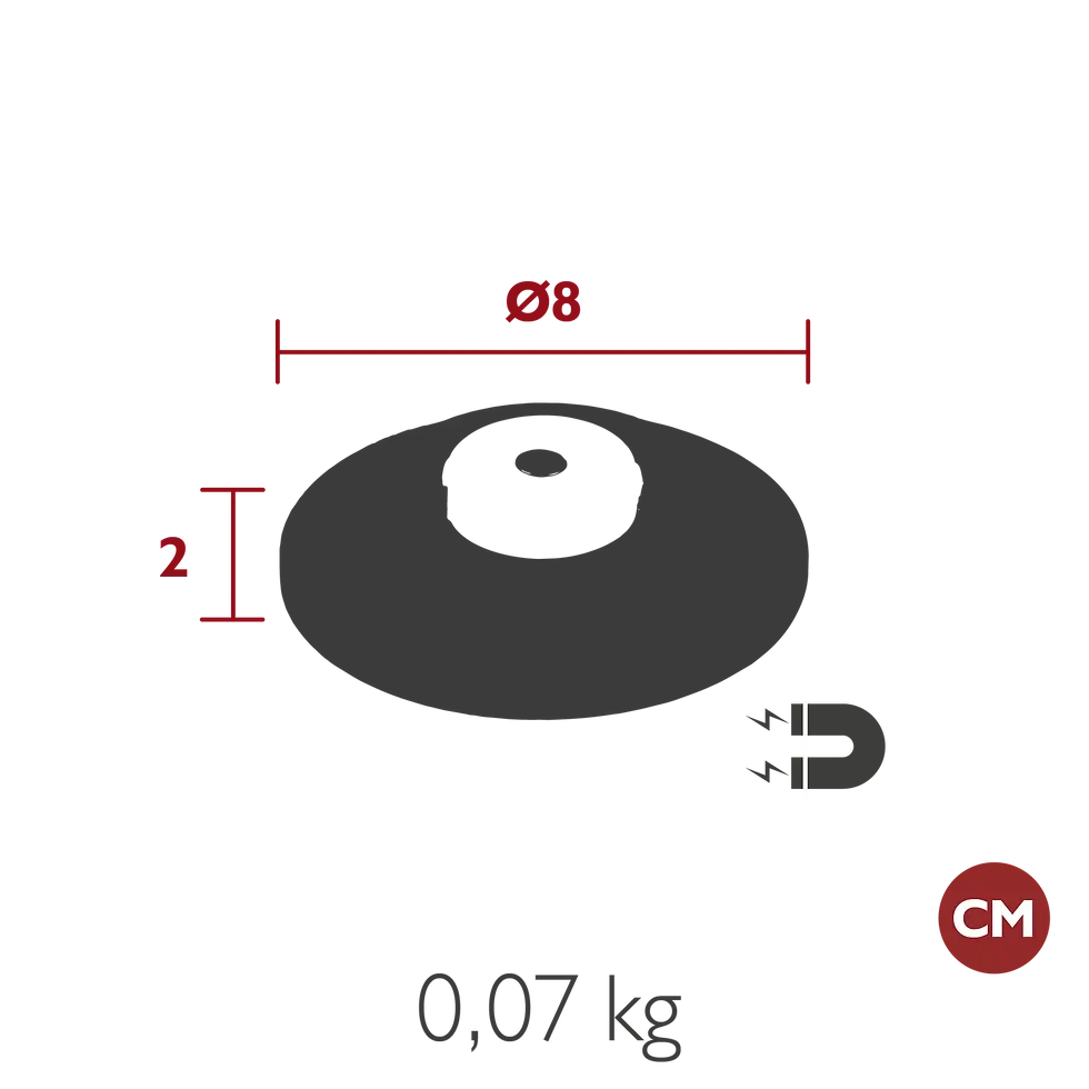 Miniatyrbilde: Fermob Aplô Magnetic base