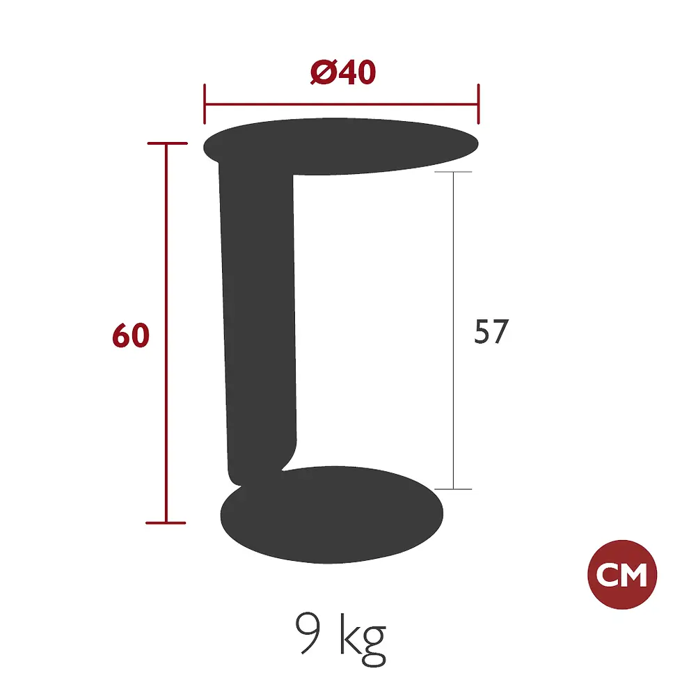 Miniatyrbilde: Fermob Bebop Offset Table