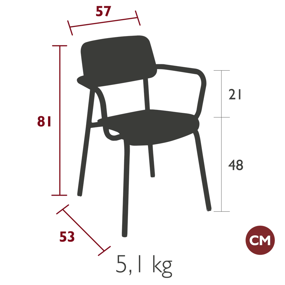 Miniatyrbilde: Fermob Studie Armchair