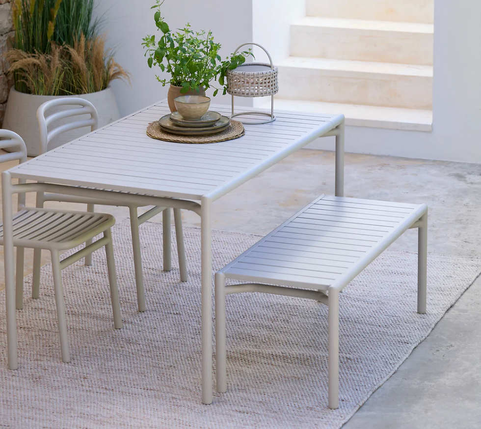 Miniatyrbilde: Cane-line Bliss spisebord 133x80 cm