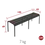Miniatyrbilde: Fermob Luxembourg 3/4-Seater Bench