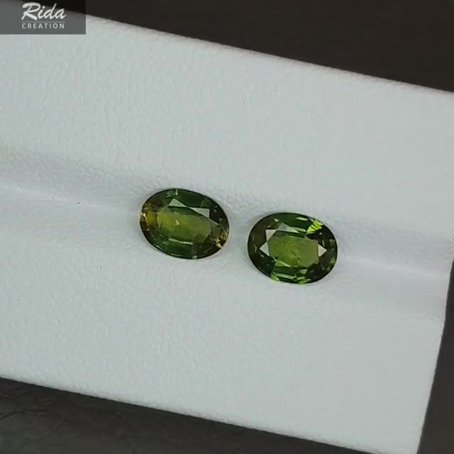 2.74cts Green Sapphire