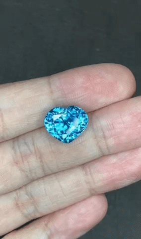 11.87CTS BLUE ZIRCON