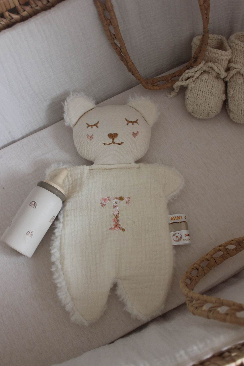 Miniature : Doudou brodé x MiniCanaille
