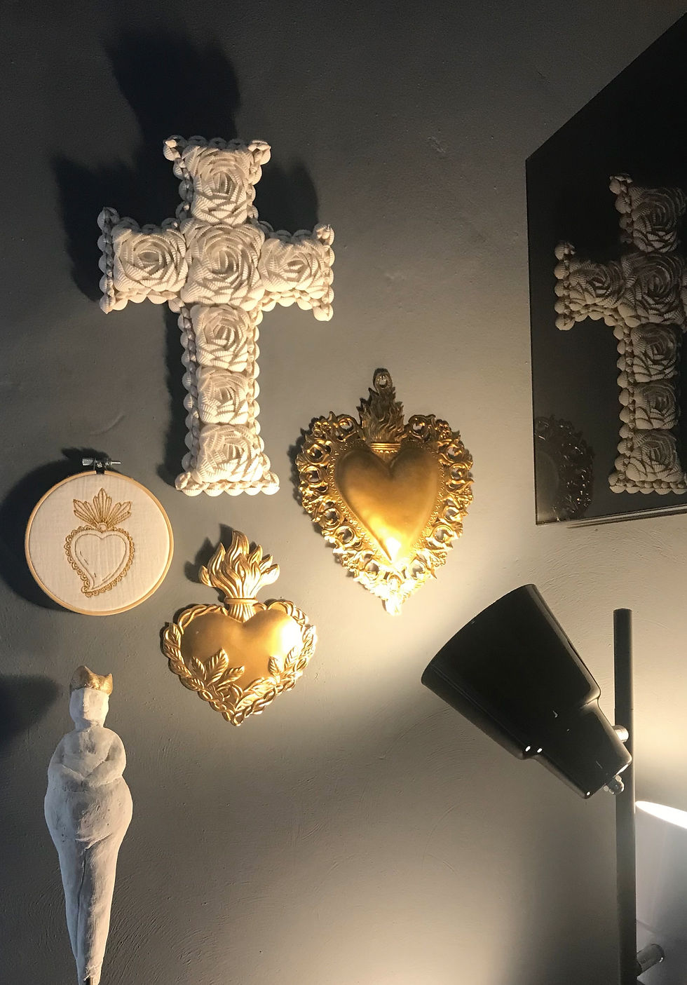 Miniature : Tambourin EX VOTO - 13cm