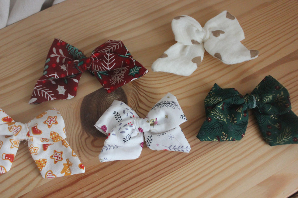 Miniature : Barrette noeud cheveux