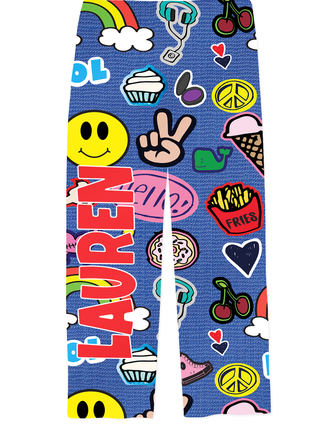 WS Youth Denim Patches PJ Pants