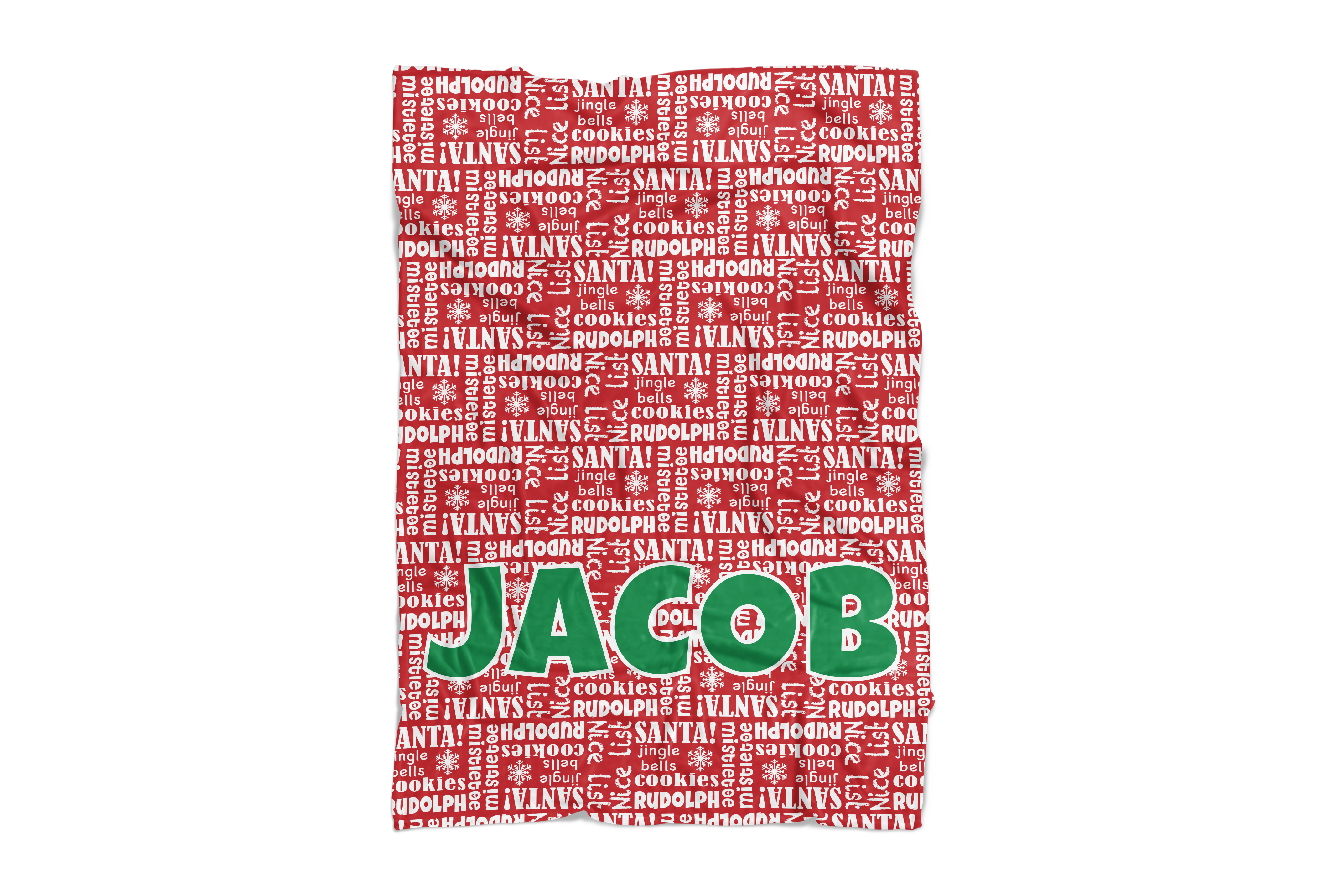 Christmas Print X-Large Size Blanket (60"x80")