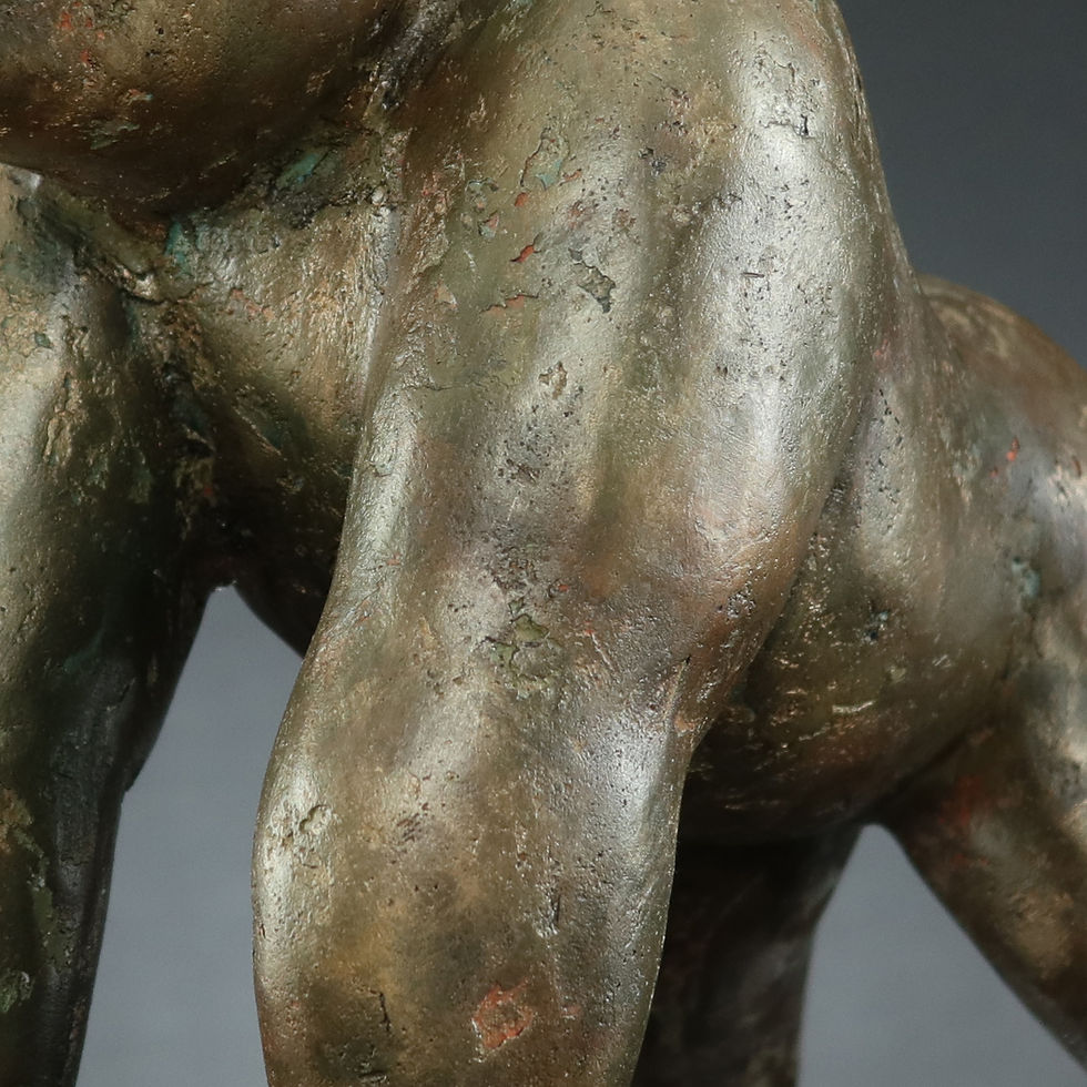 Gorilla, stone stucco