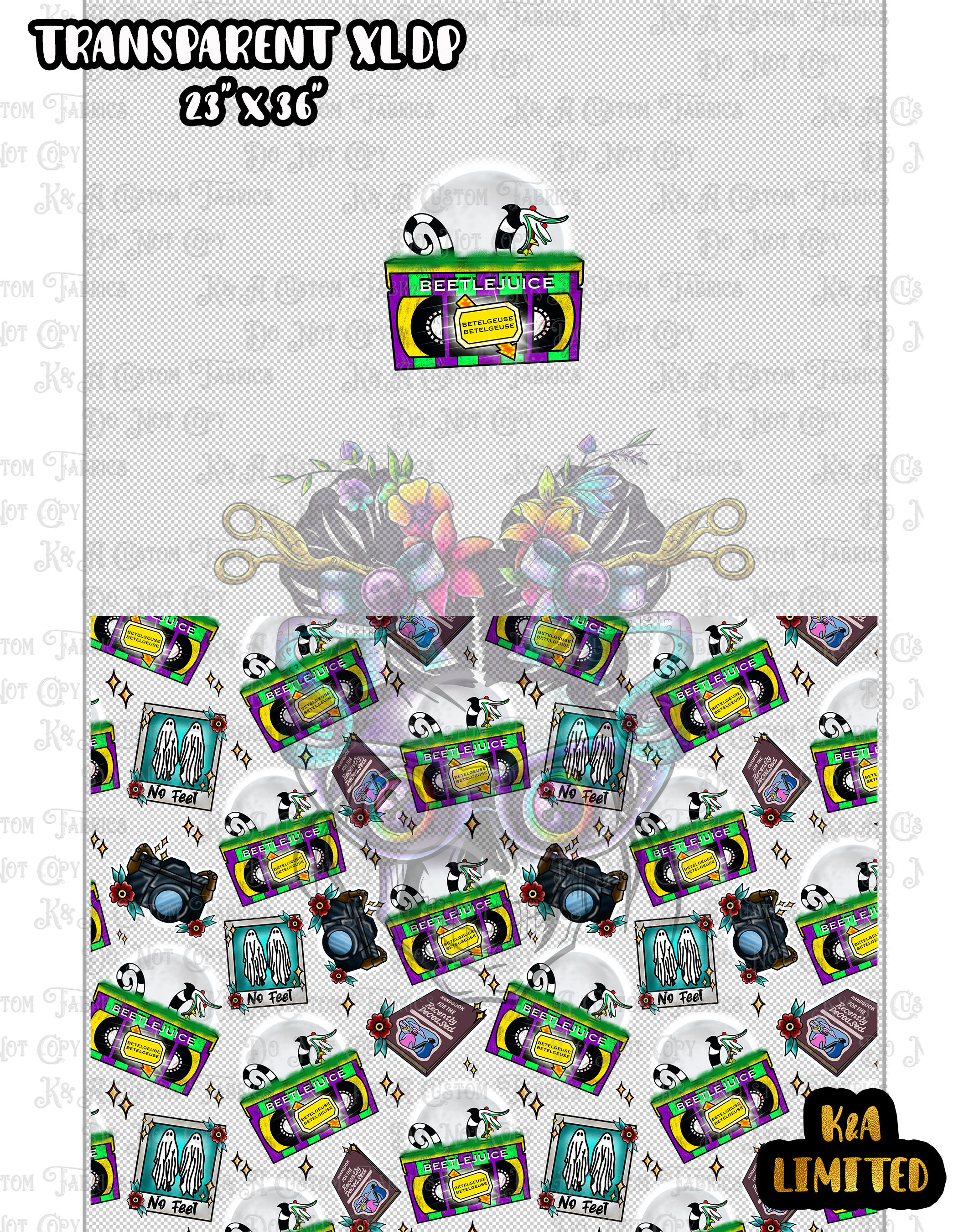 80's Movies - Ghost With The Most Clear/Holo Vinyl DP