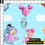 Thumbnail: Magical Baby Honey Bear Regular Scale Border Print