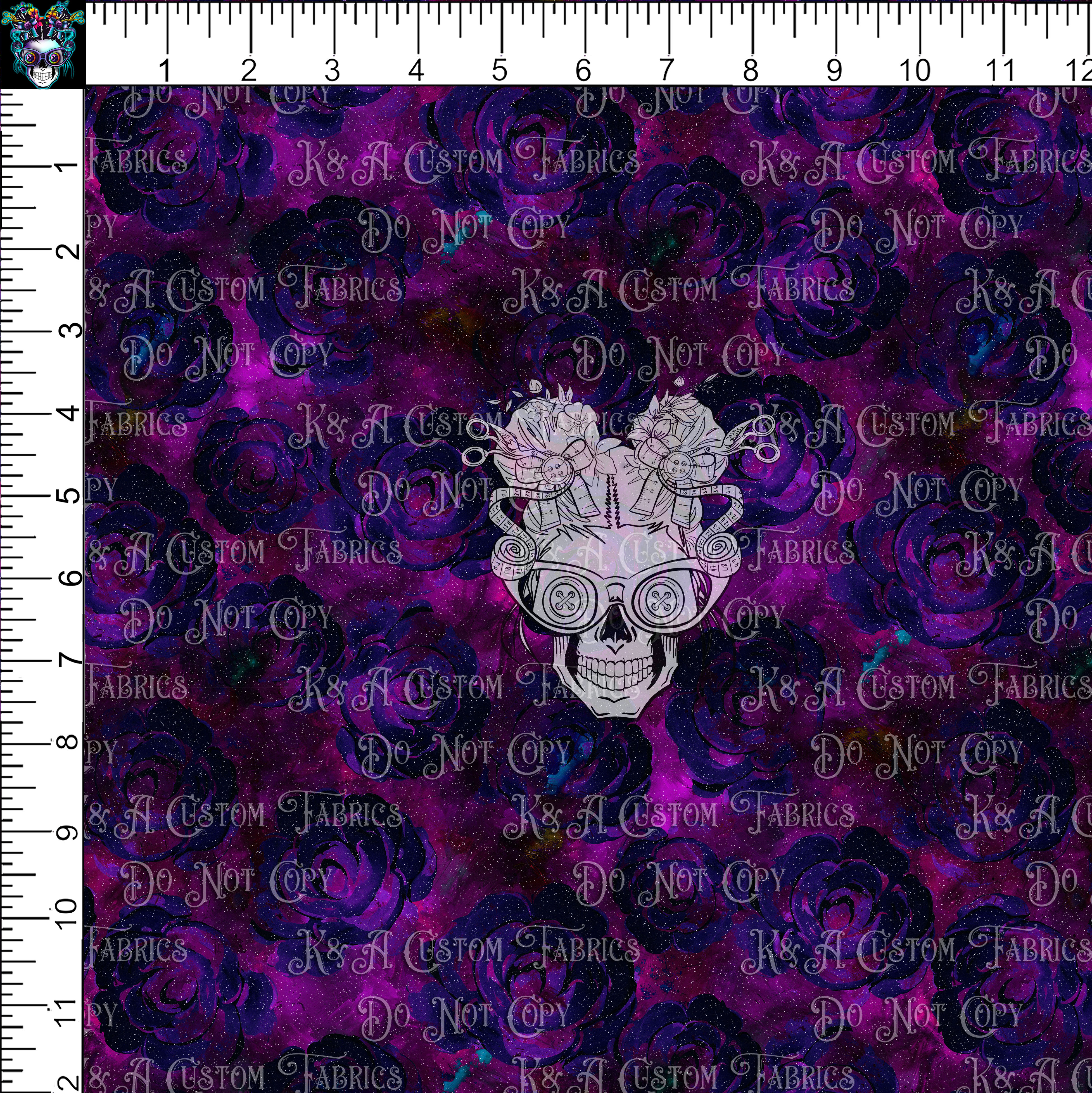 M.Motif Fancy Cats-Royal