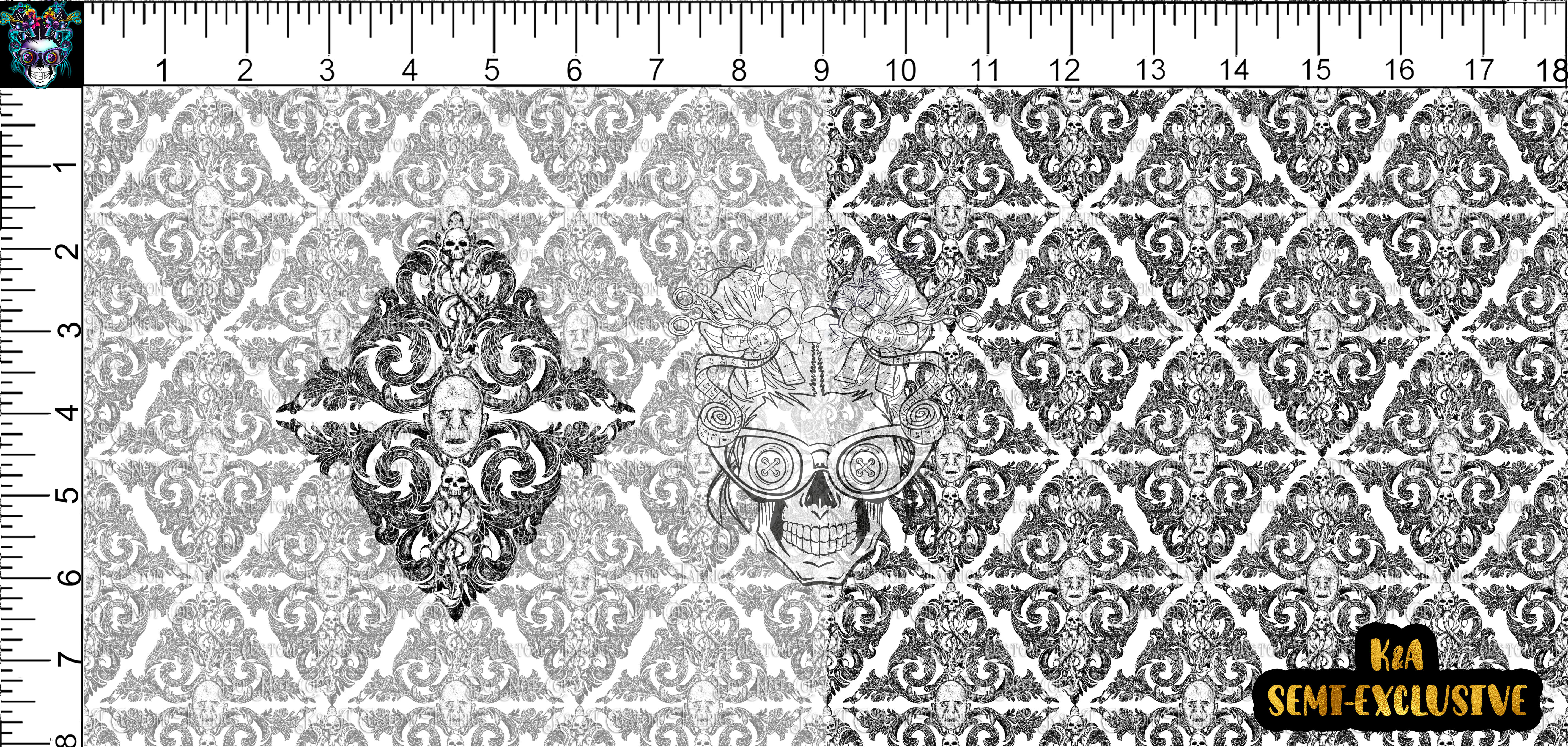 HP Death Eaters Damask DP