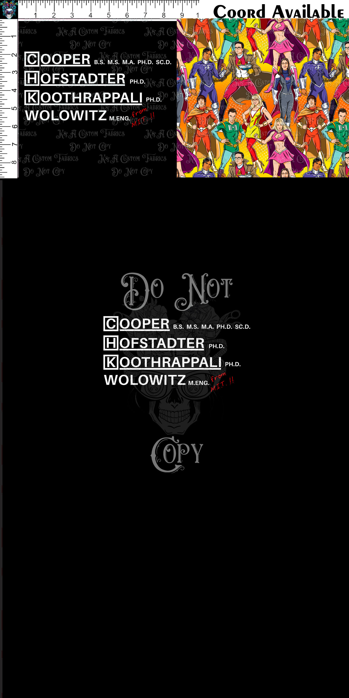 String Theory Friends Clothing Panel