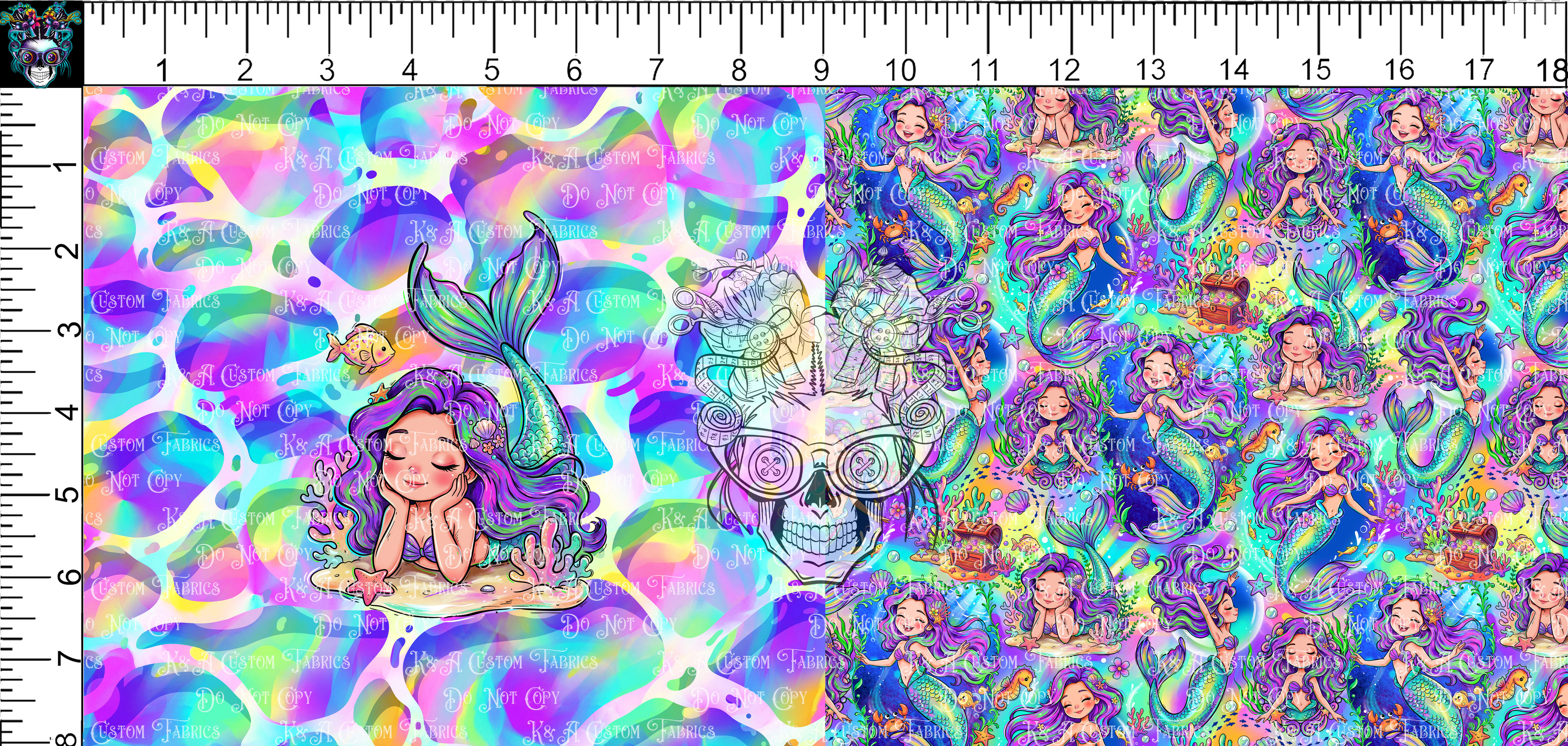 DSP Mermaid Bliss Rainbow DP