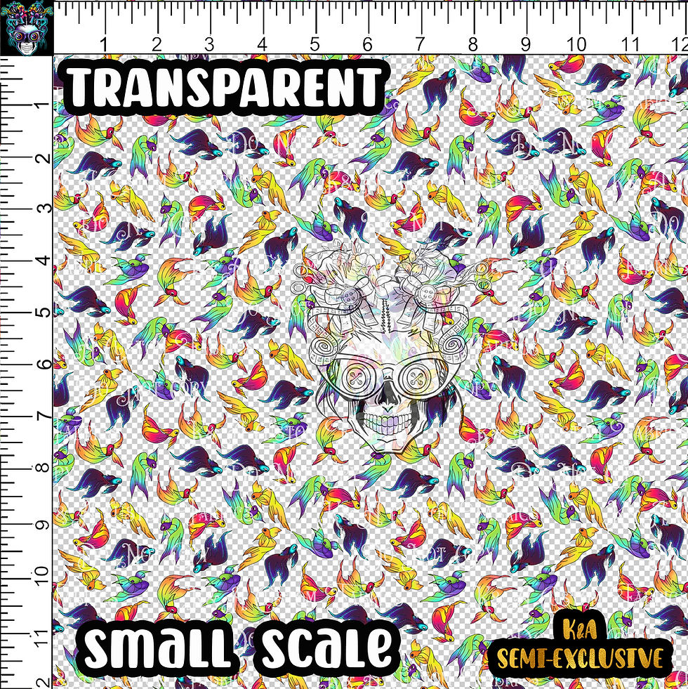 Thumbnail: Magical Sorcerer Fish Clear/Holographic Vinyl