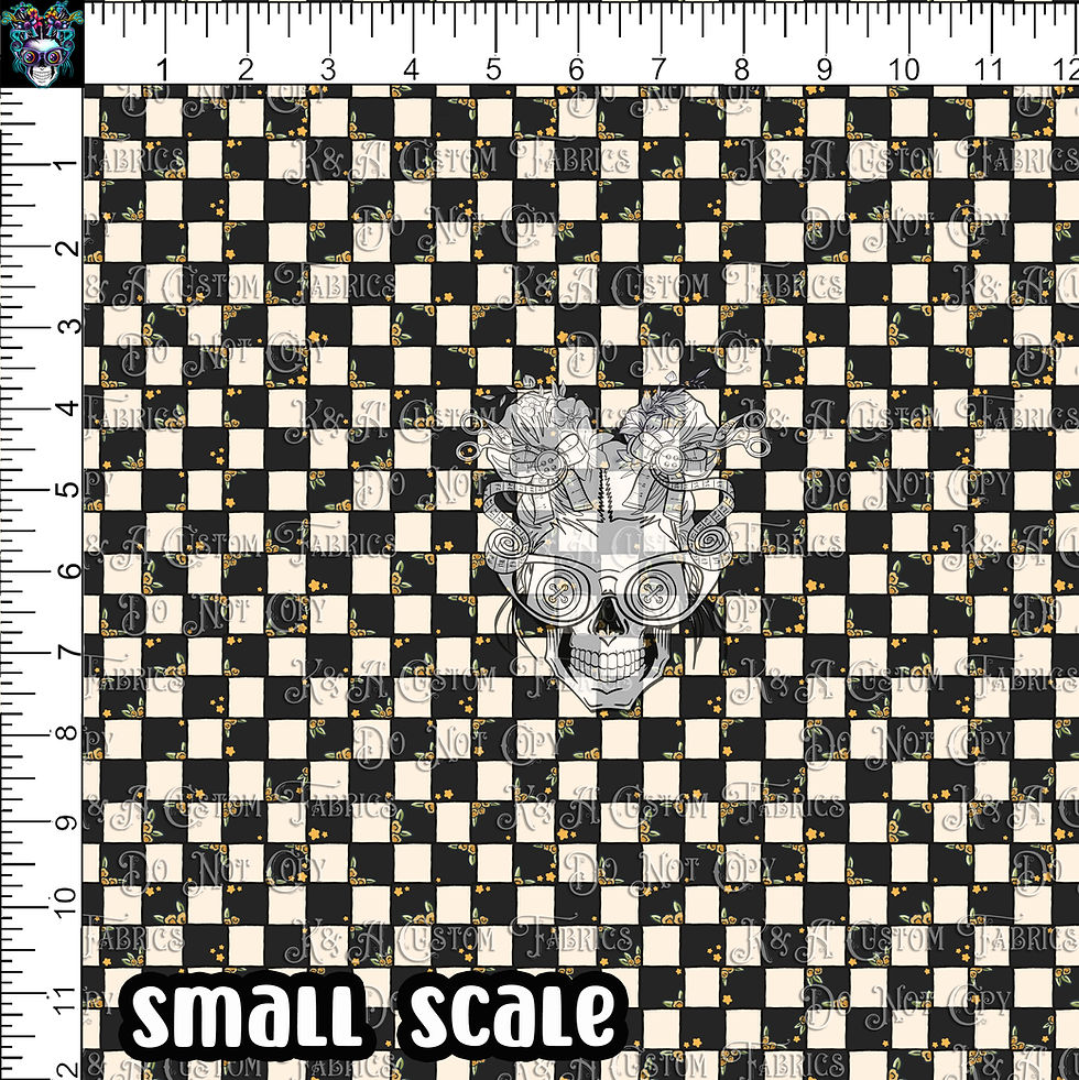 Thumbnail: HP Badger House Pride Checkered Flowers