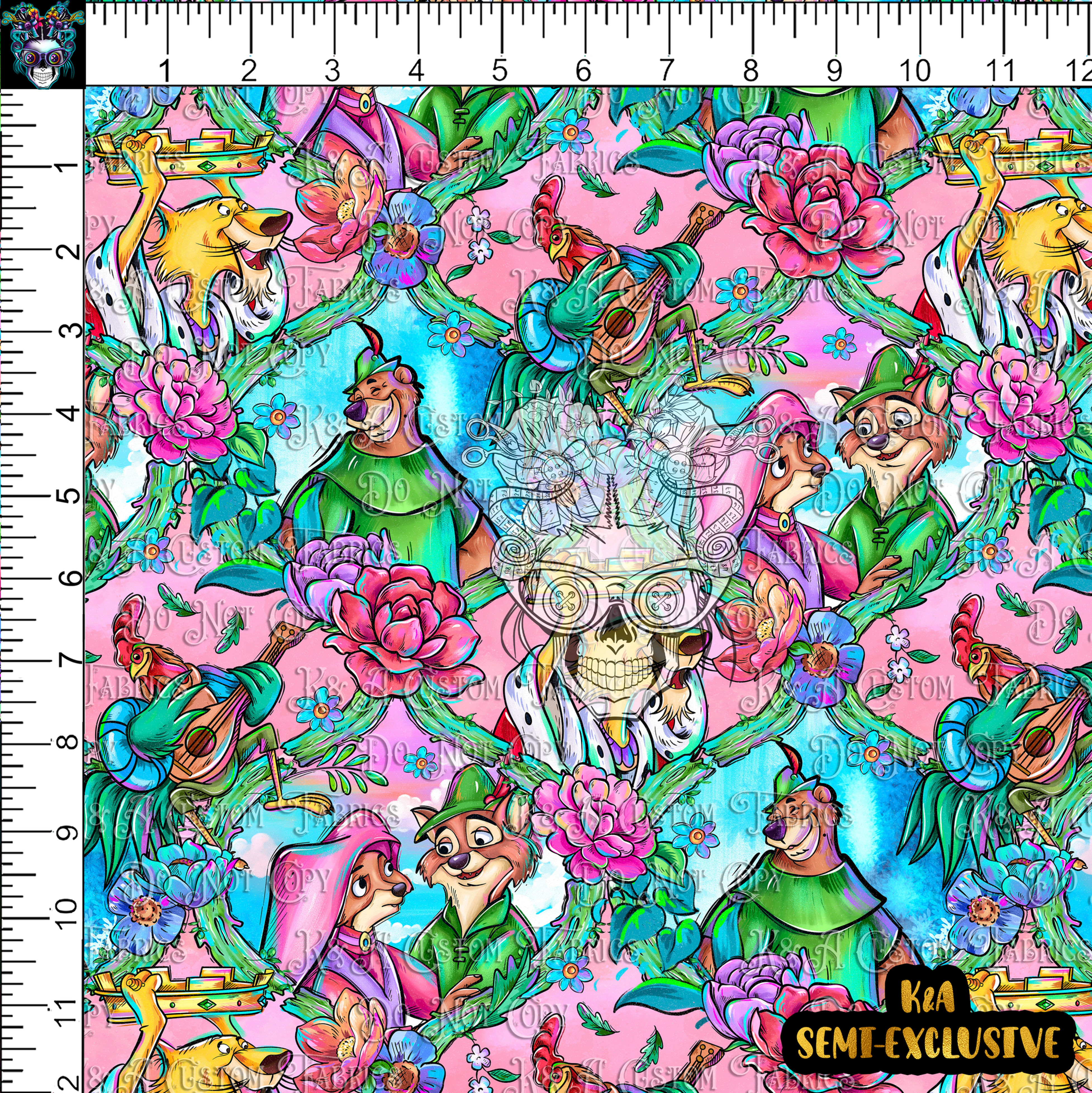 M.Motif Noble Thief-Pink Vine Frames