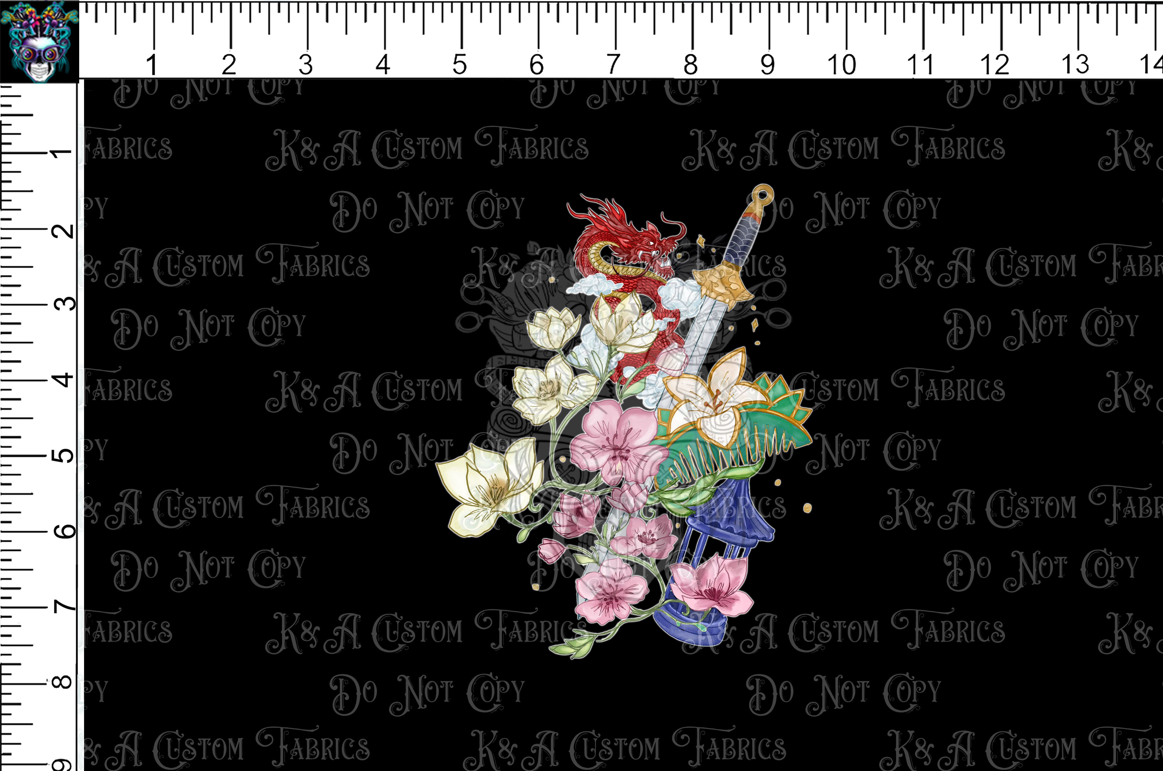Inspired Mouse Royalty-Blossom Warrior Princess Tumbler
