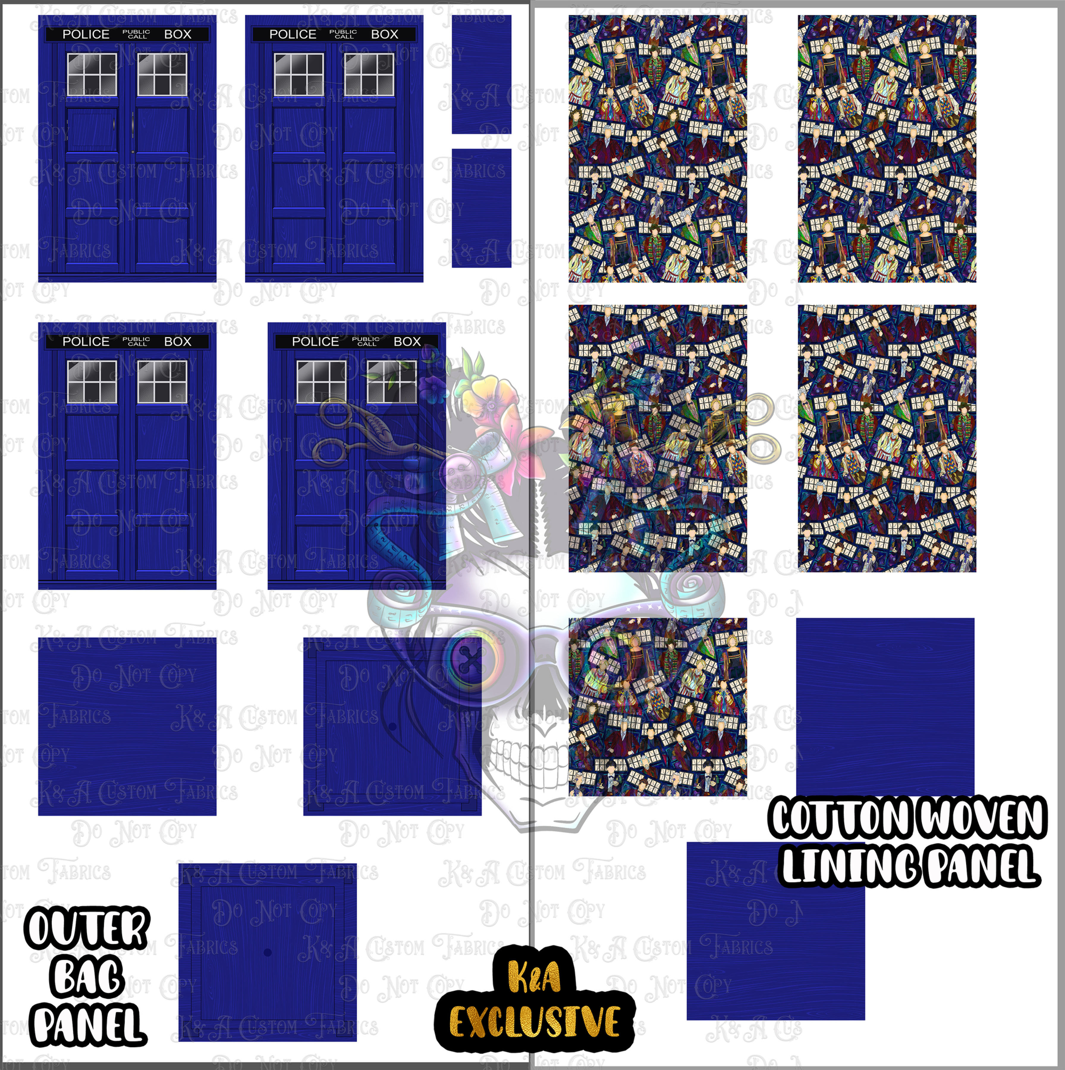 Dr. Flying Phonebooth Sew Along (Meg Crossbody)