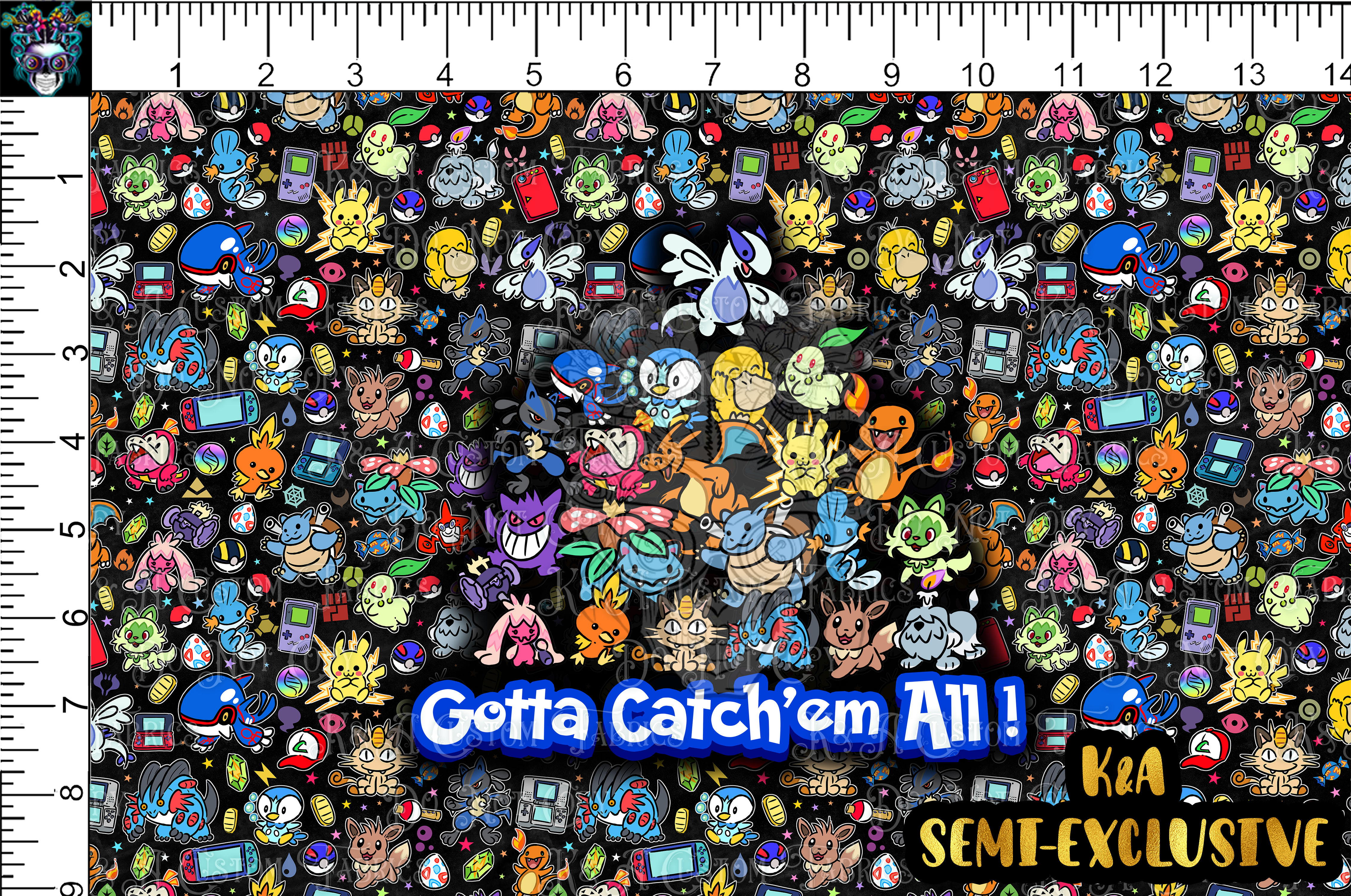 Poke Doodles-Tossed Tumbler