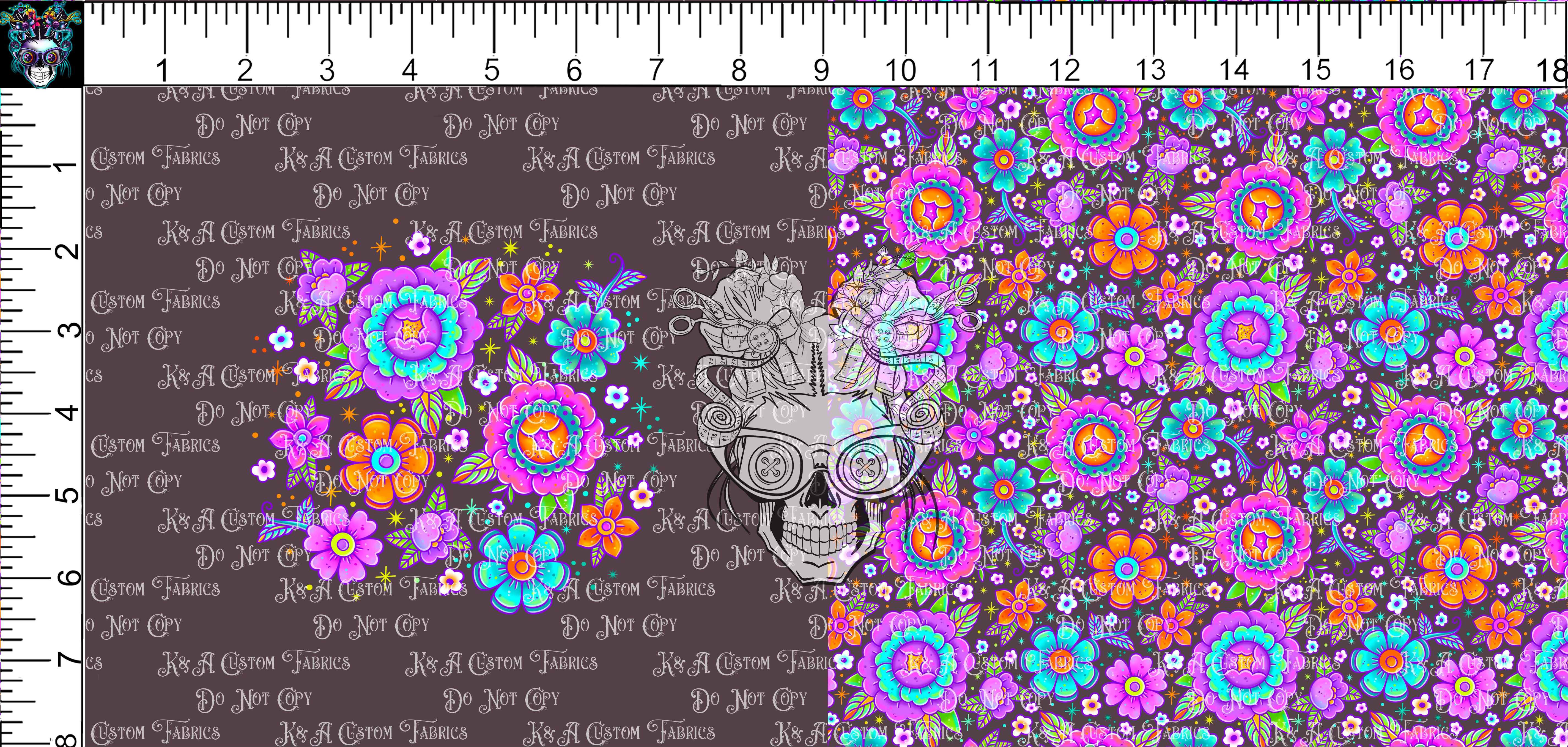 Neon Tattoo Flowers DP