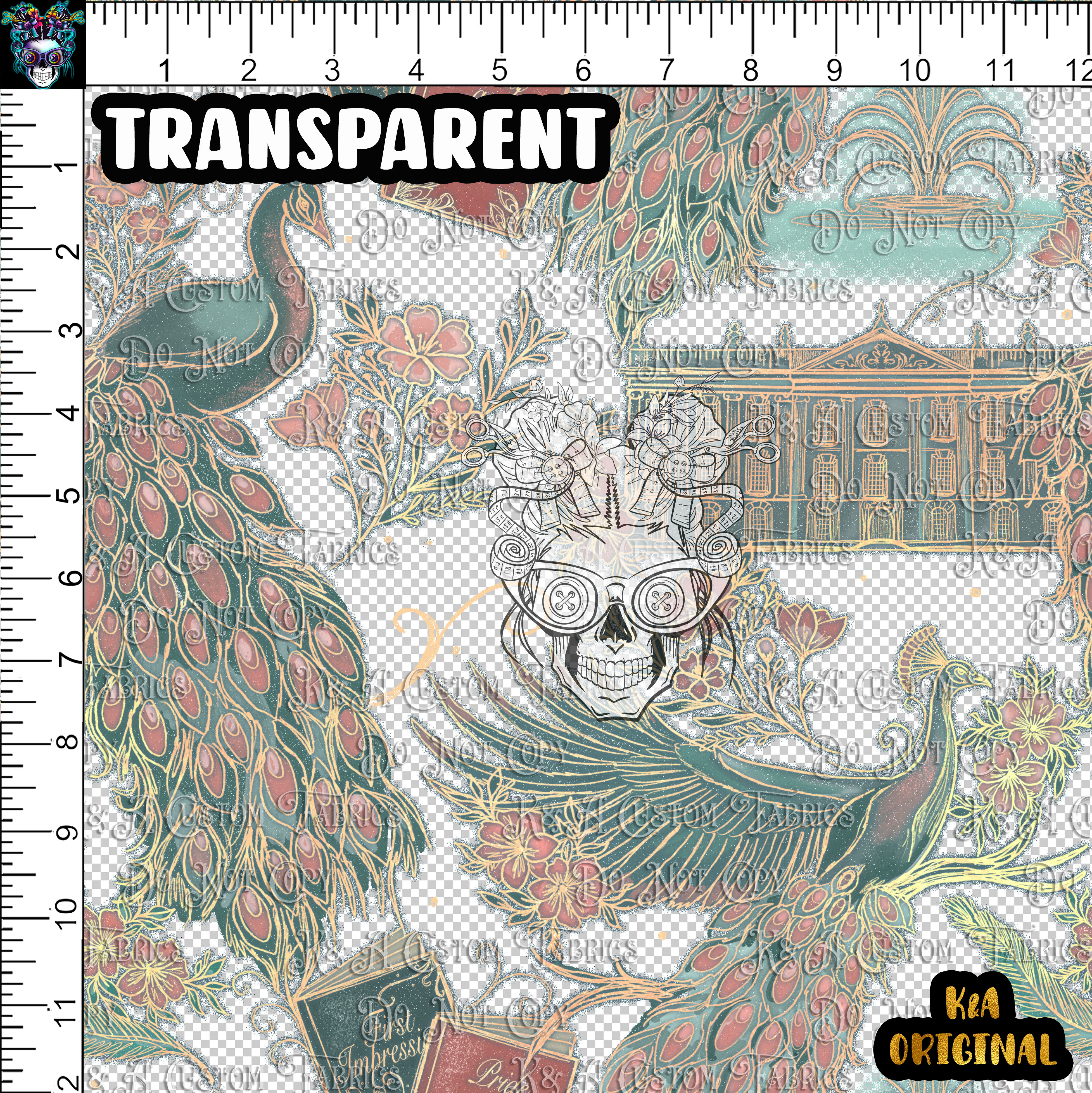P&P Sketch-Color Clear/Holograph Vinyl