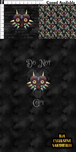 Majora's Mask Clothing Panel | K&A Custom Fabrics
