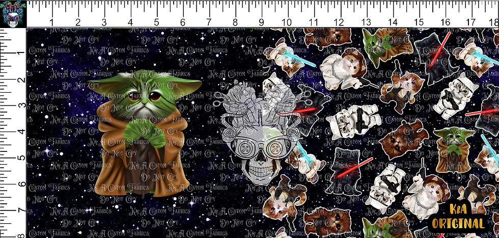 Space Wars Kitties - Wise One DP