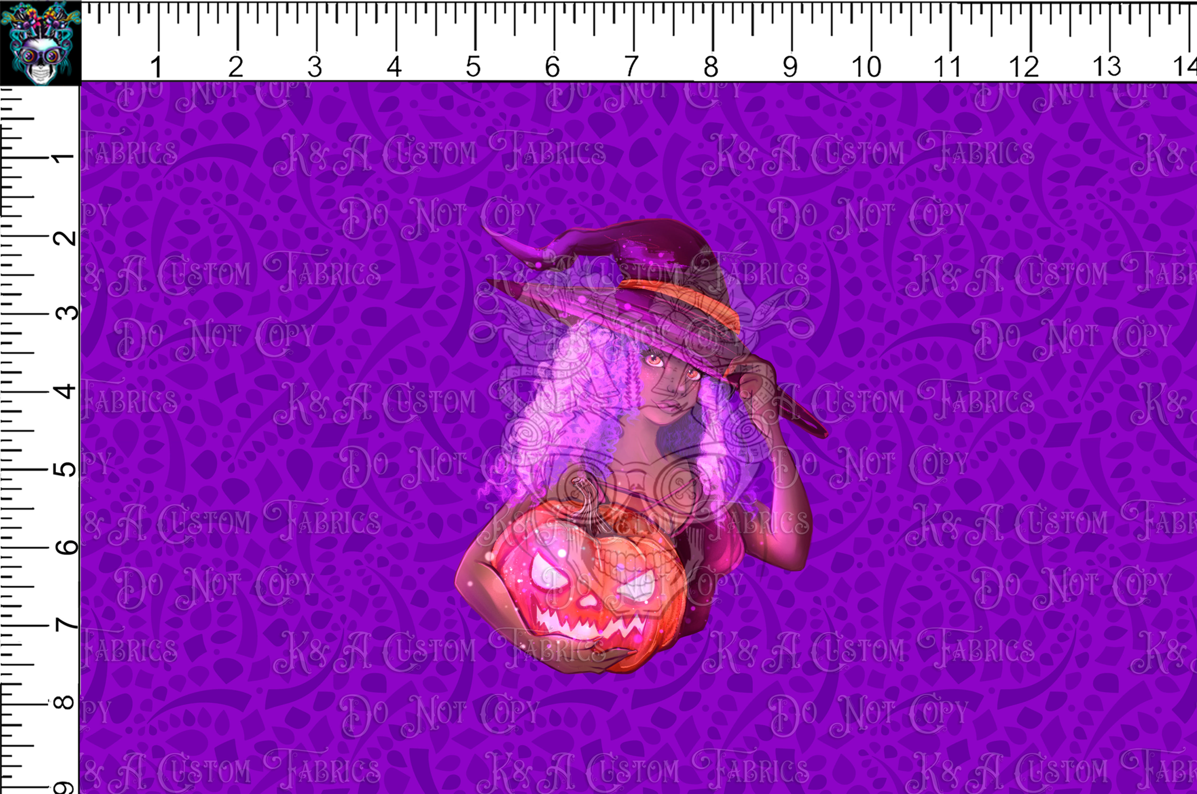 Hex To Hell - Halloween Queen Tumbler Panel