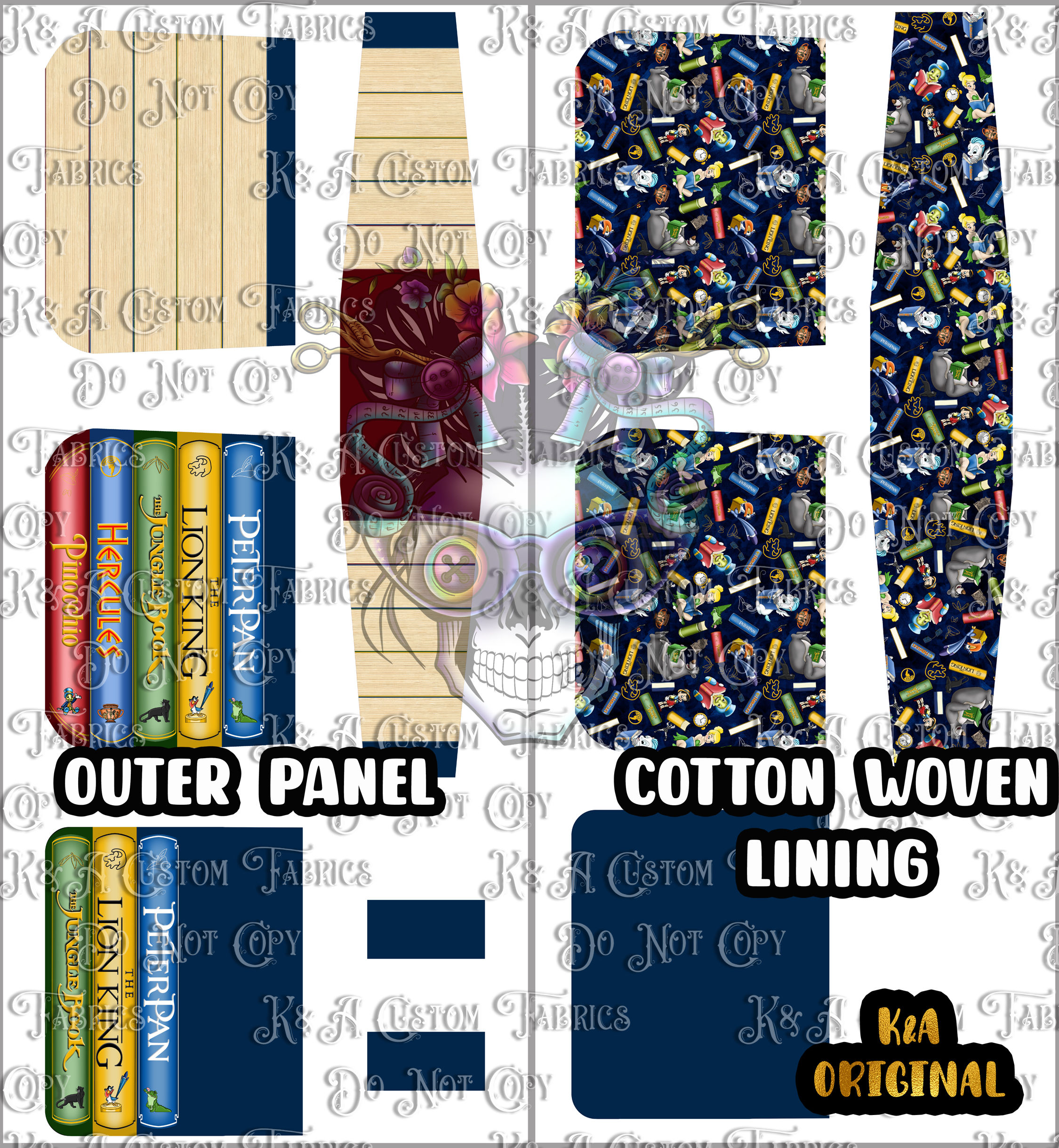 Magical Books Blue Sew Along (Colty Messenger)