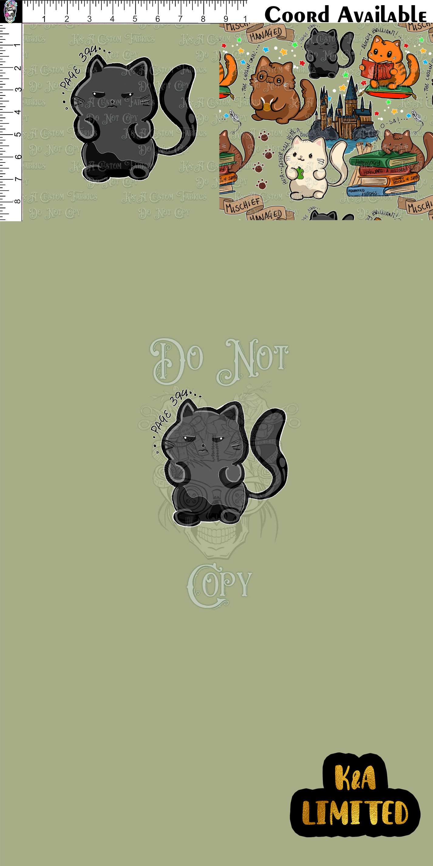Wizard Kitties Clothing Panel