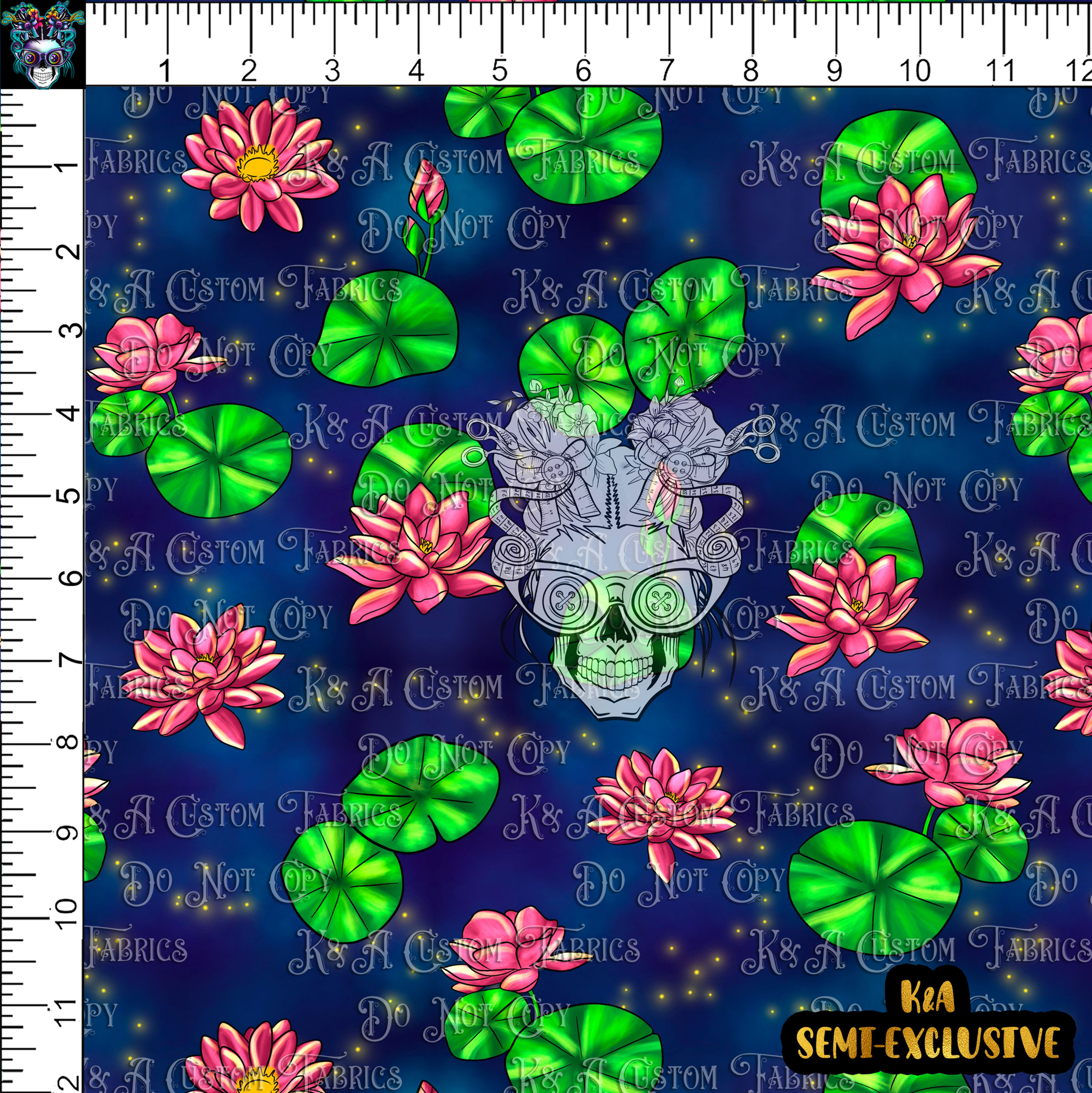 Pondside Princess-Blue Lillies