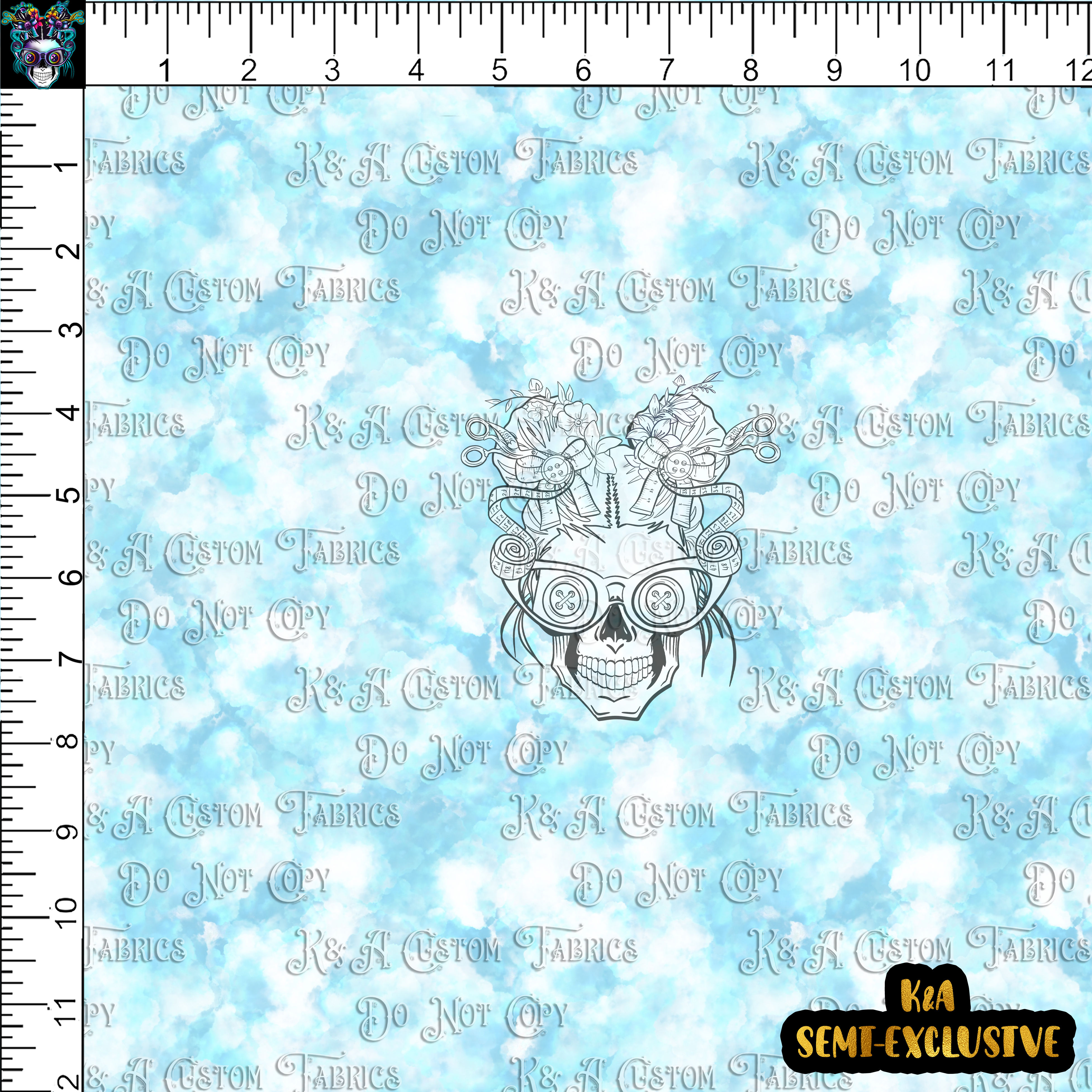 Magical Mouse Sewing Rag Dolls Blue Dye