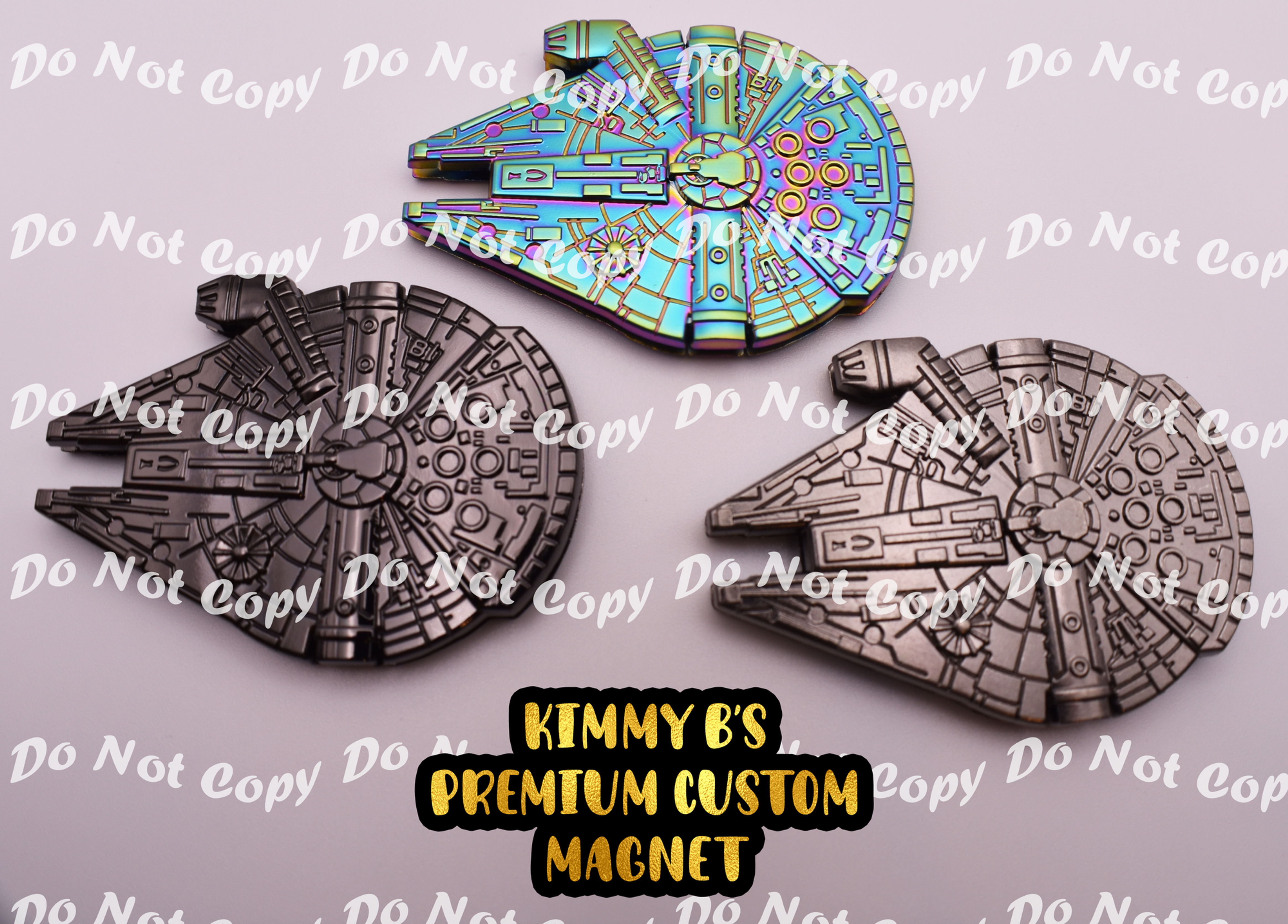 Space Fighter Ship PREMIUM Custom Magnet (RETIRING)