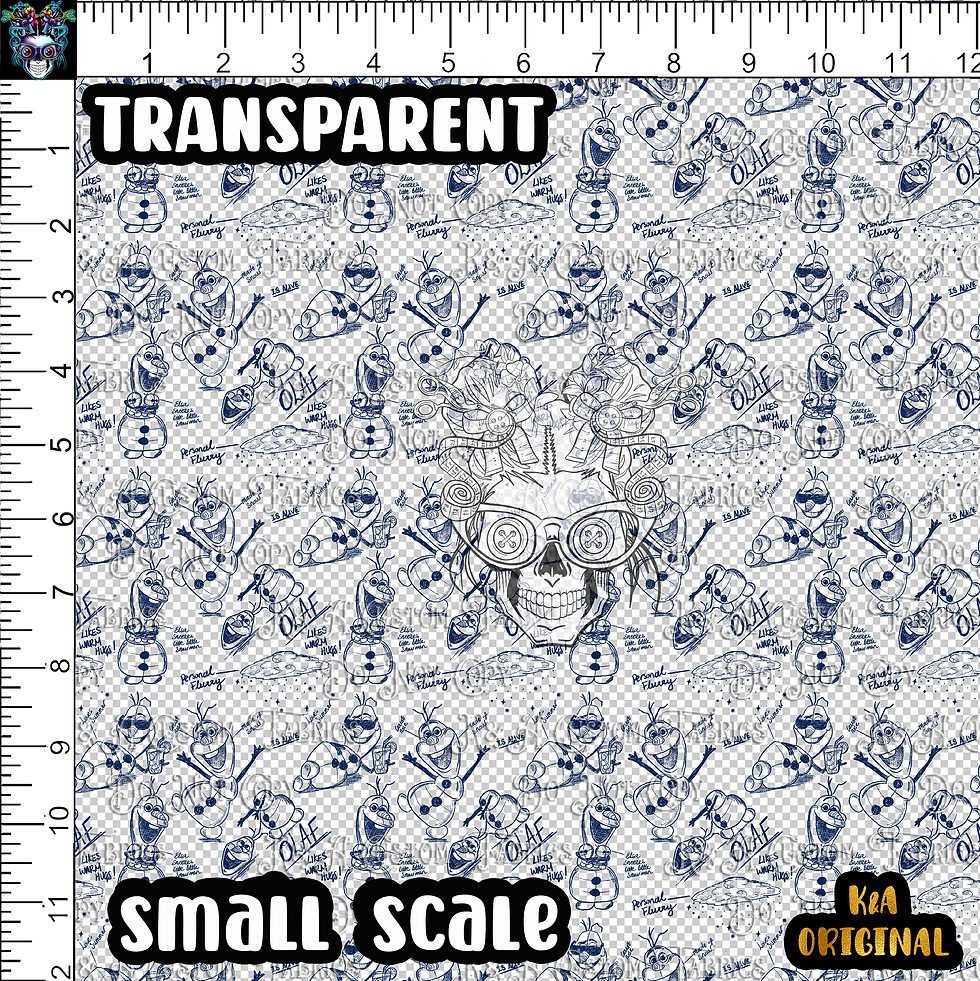 Thumbnail: Snowman Pal Transparent Clear/Holograph