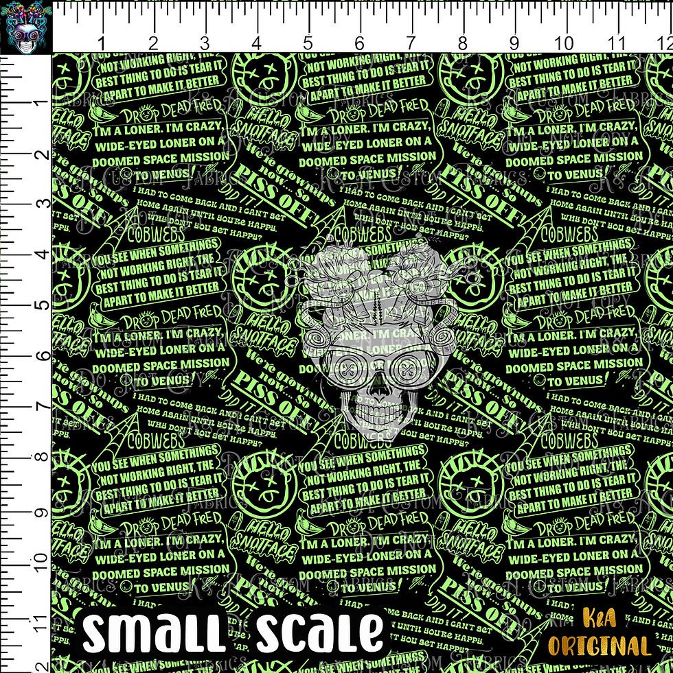 Thumbnail: Fred Drop Dead Quotes Green