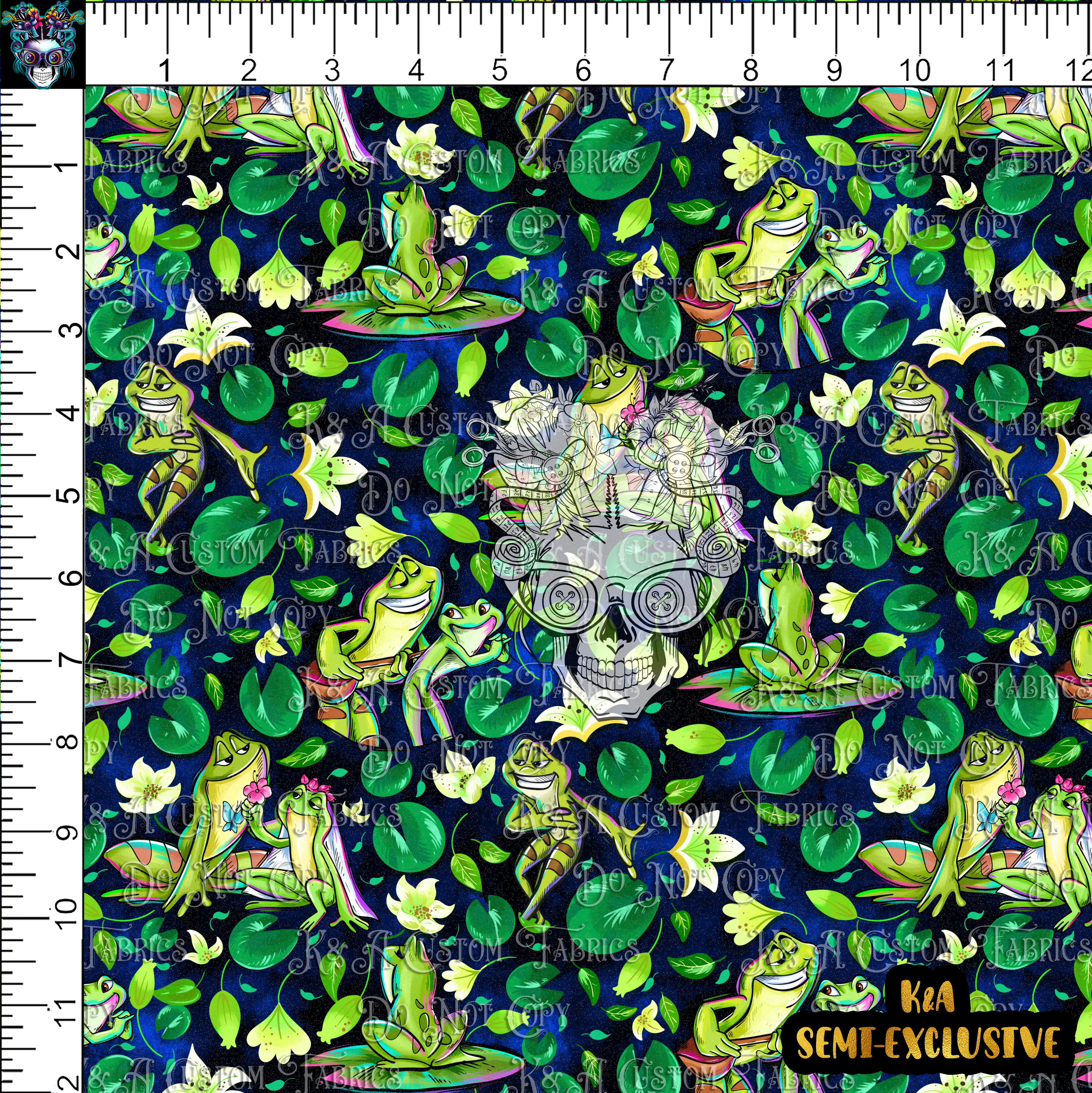 M.Motif Frog Princess-Frogs Midnight