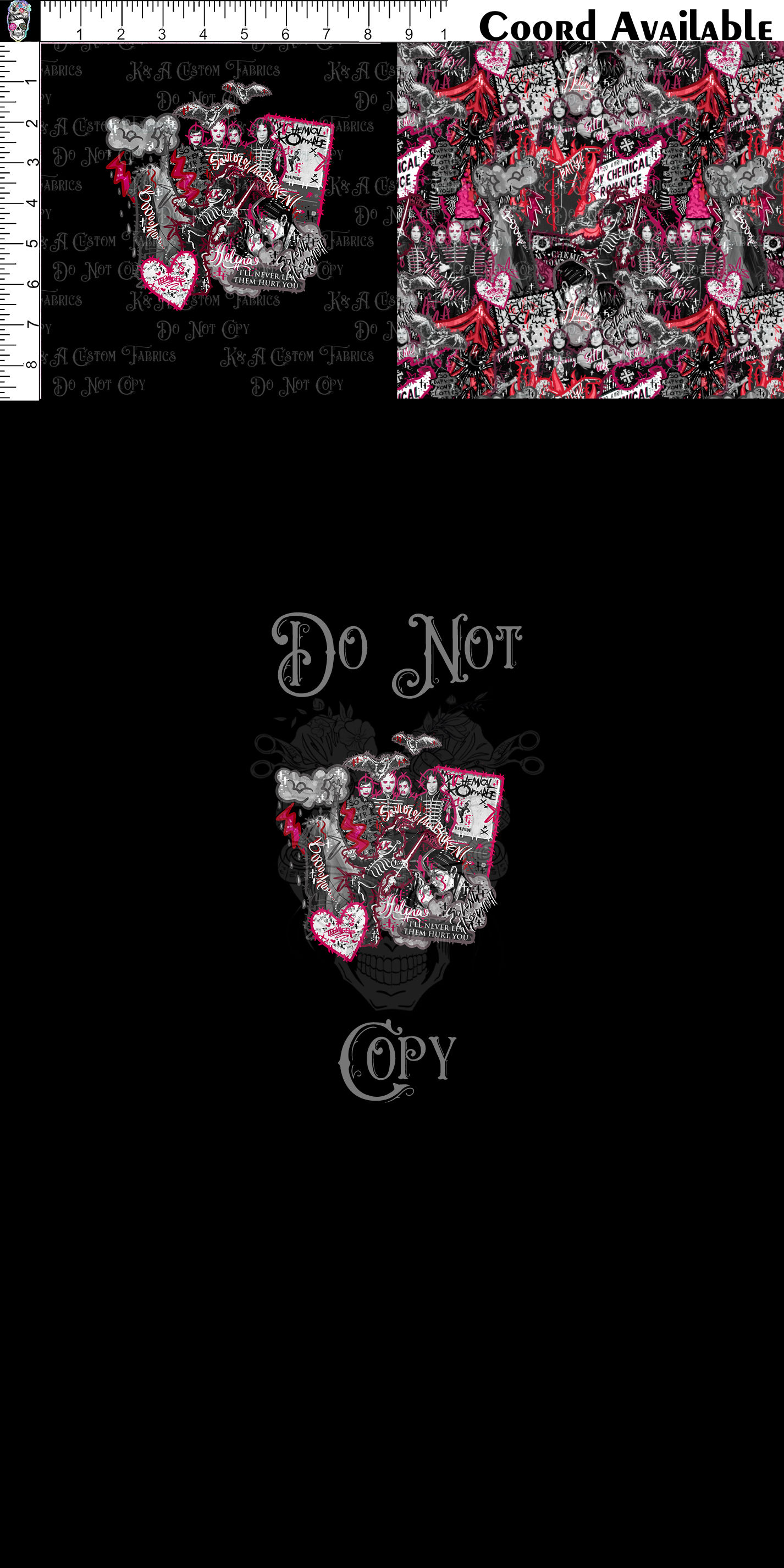 Emo Doodles-MCR Clothing Panel