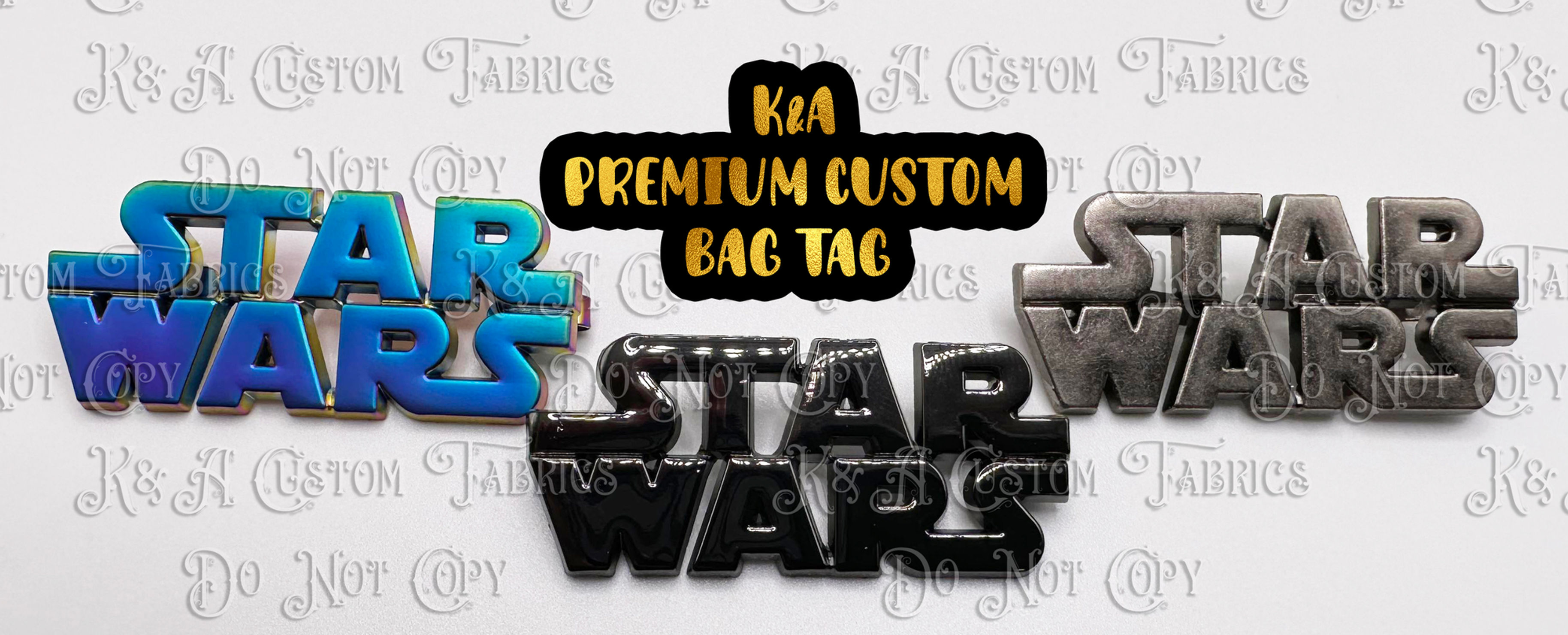 Space Wars Bag Tag