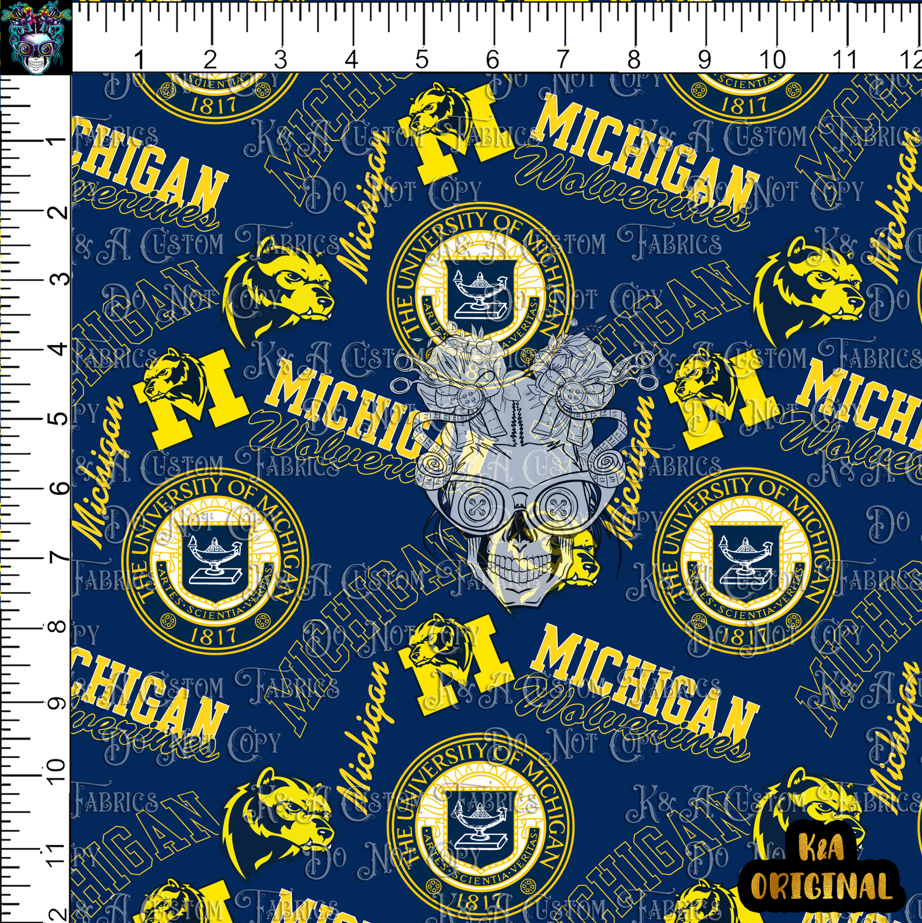 Michigan Wolverines Blue